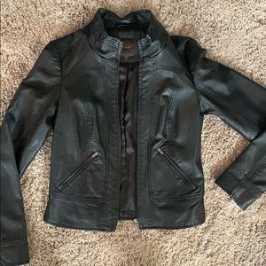 Soft leather jacket
